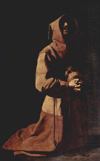 Knieender Hl. Franziskus, Francisco de Zurbaran